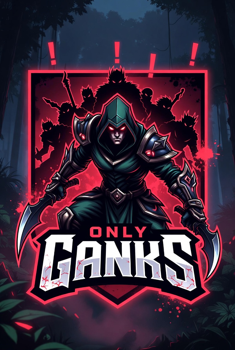 Logo del equipo ONLY GANKS